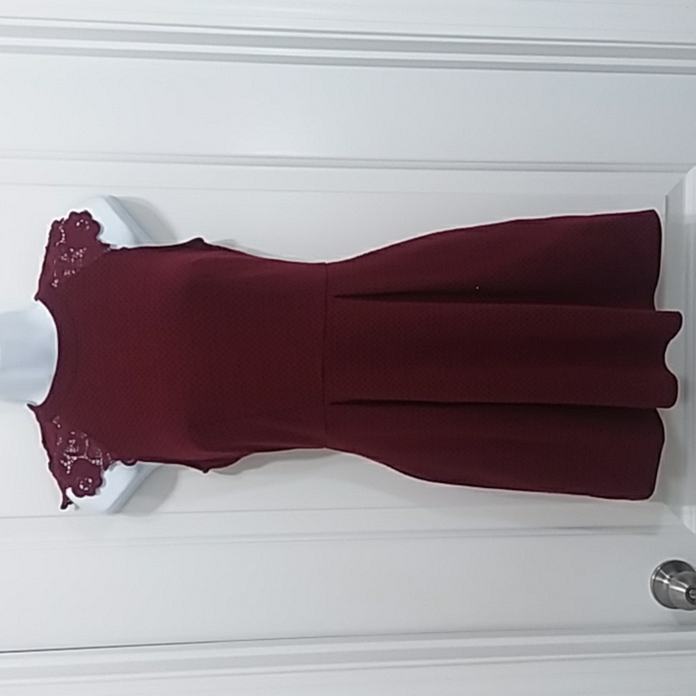 Speechless Maroon Dress